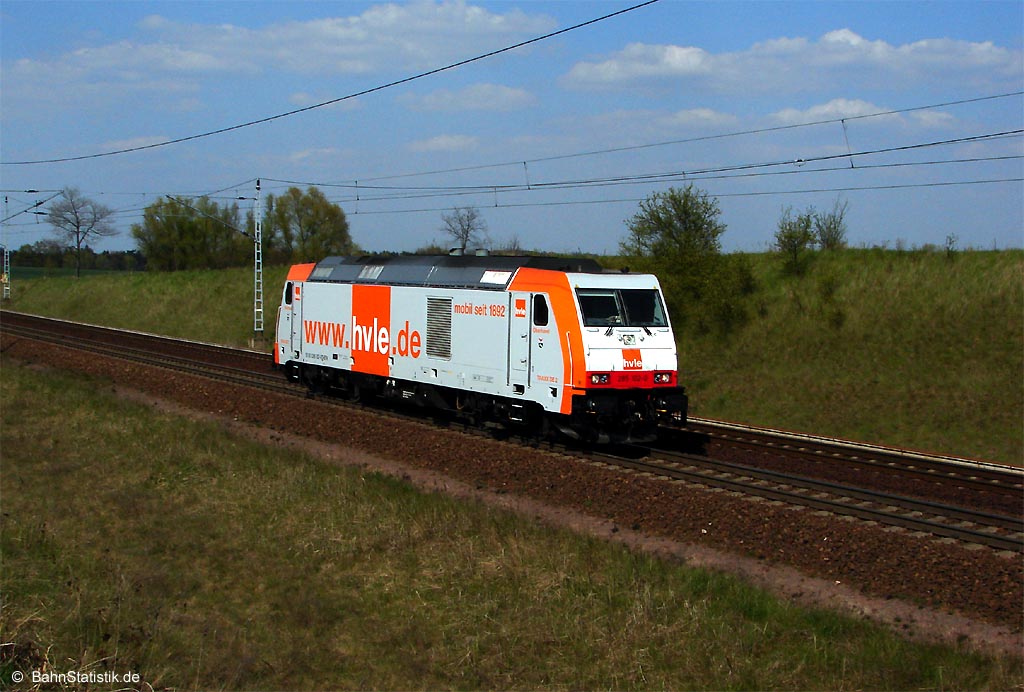 285 102-0 am 25.04.08 auf dem westl. Berliner Außenring nahe Priort