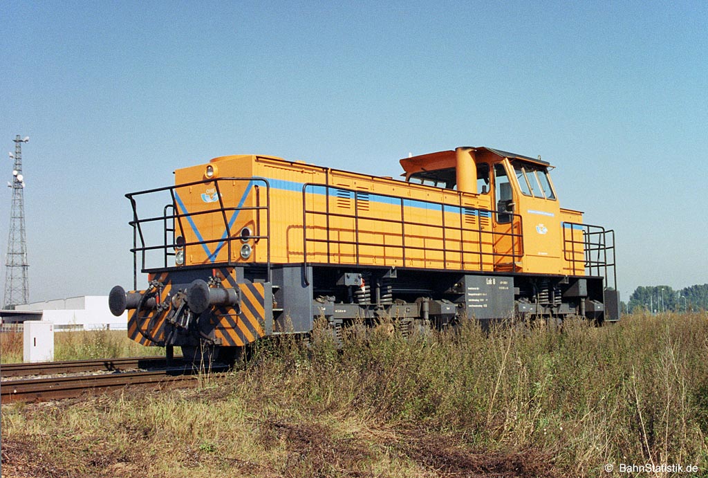 Lok 8 am 23.08.05 im GVZ Wustermark Nord