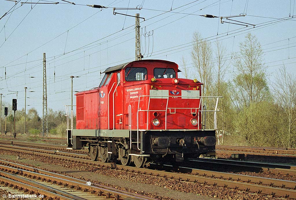 V60.4 (ex DR 345 113) am 14.04.04 -Lz- gen Süden durch Priort
